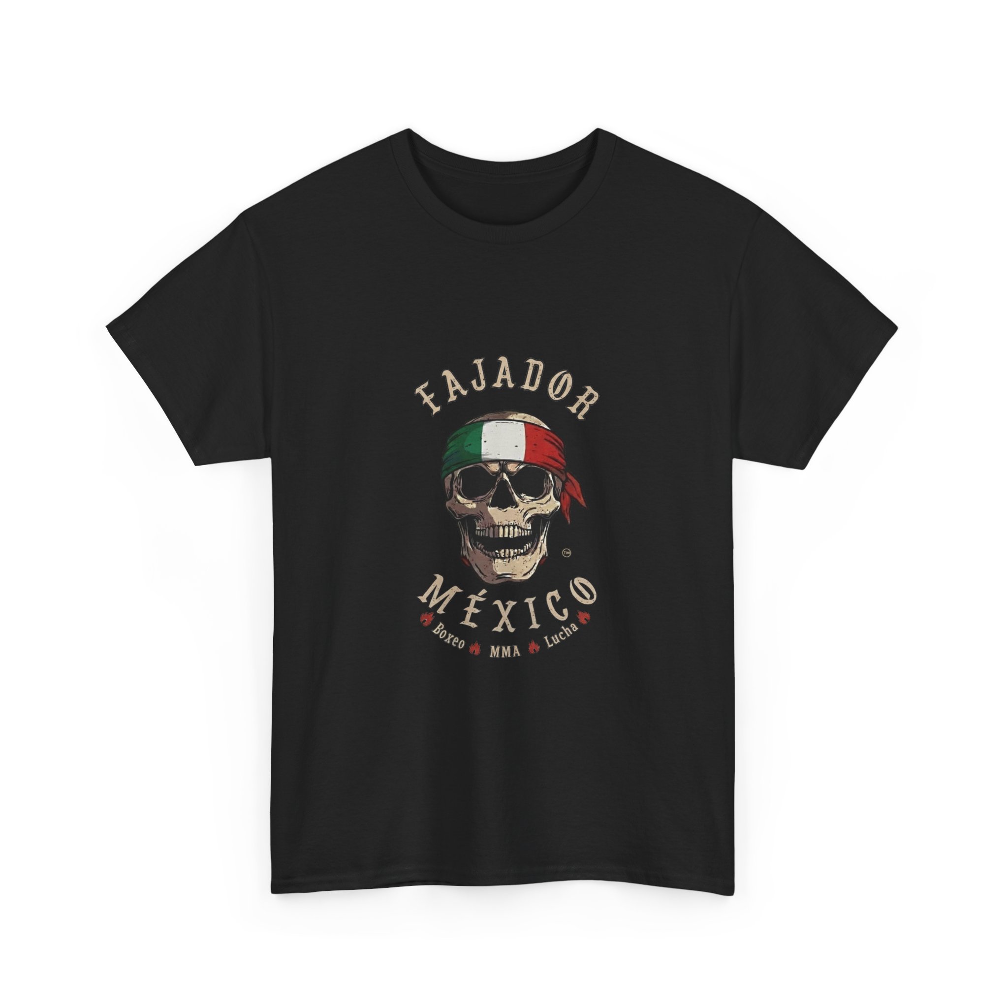 Fajador México Skull Graphic T-Shirt - Image 7