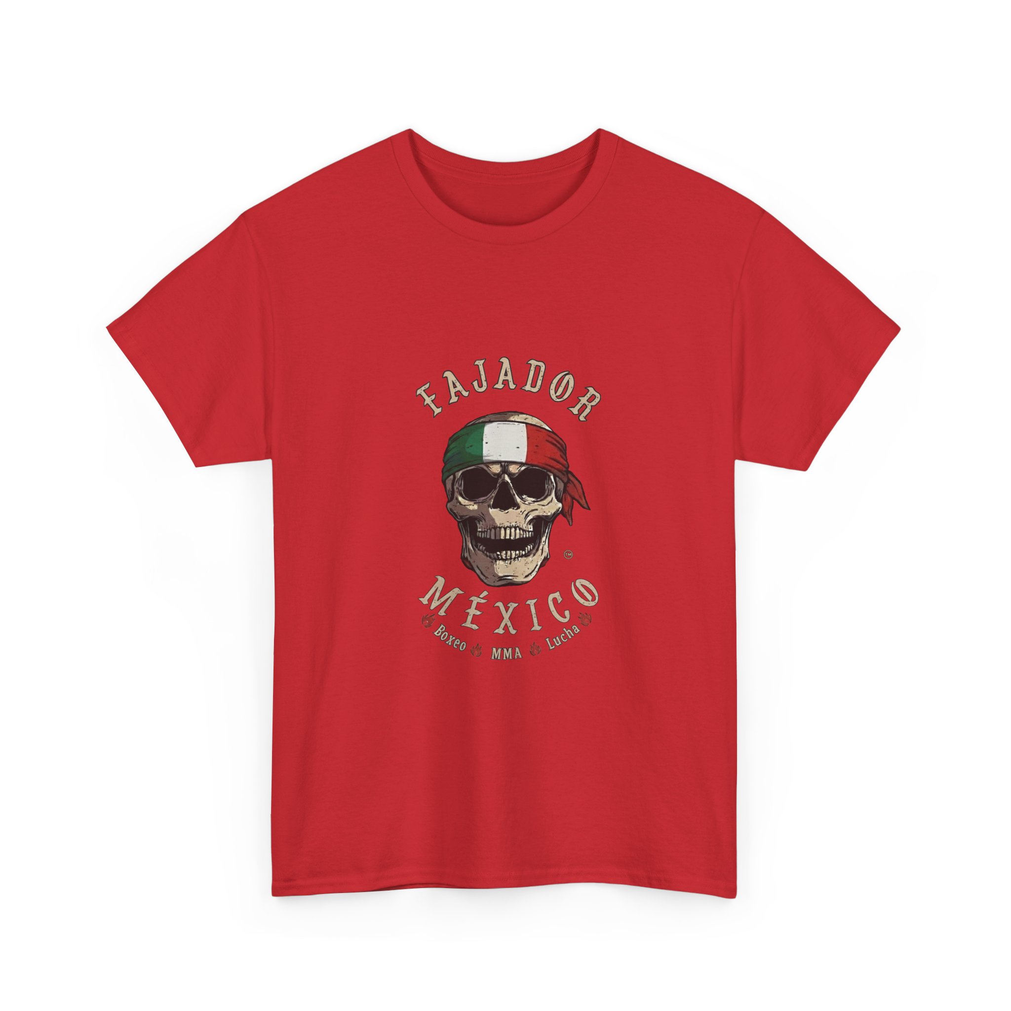 Fajador México Skull Graphic T-Shirt - Image 11