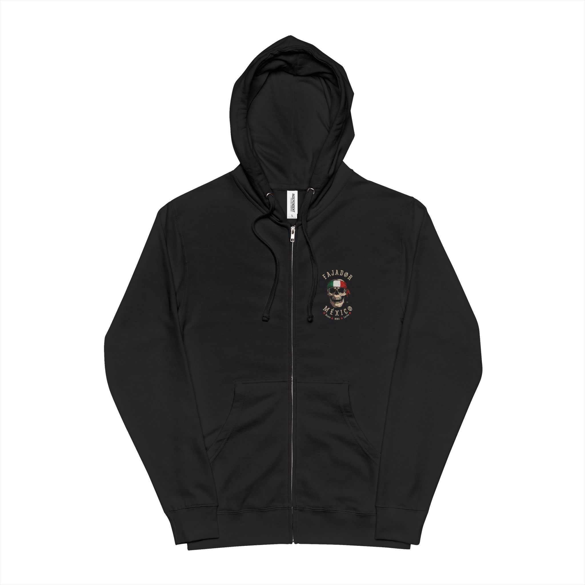Fajador Mexico Skull Full Zip Hoodie