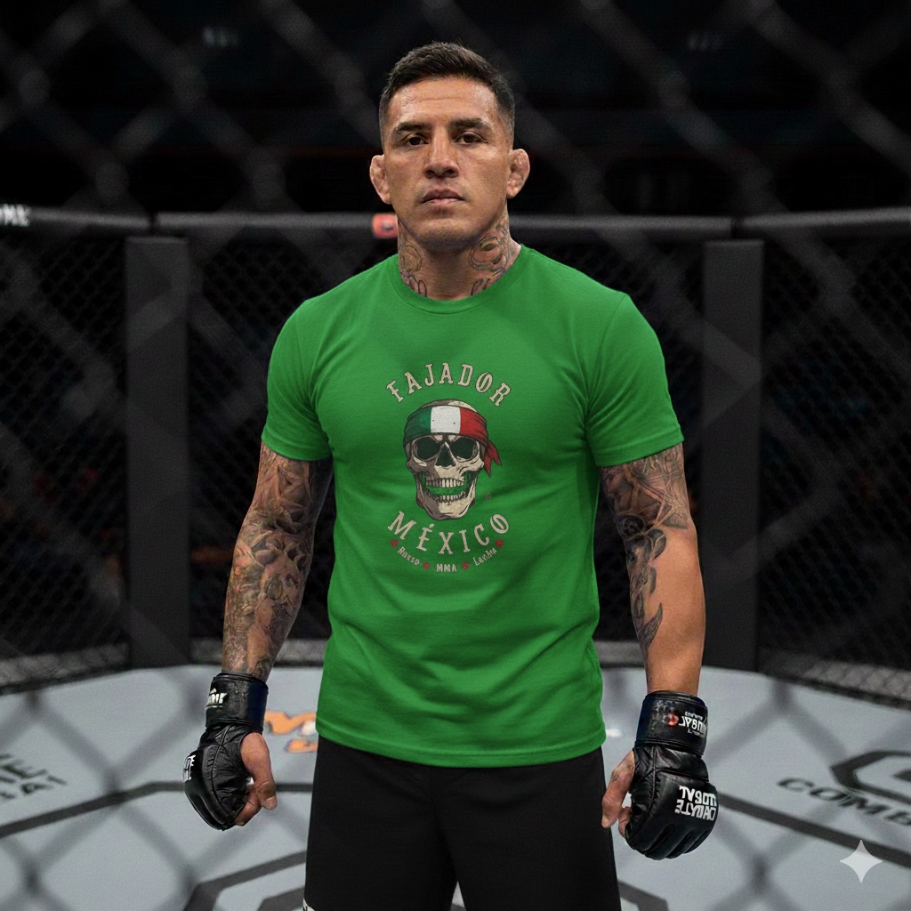 Camiseta Gráfica Calavera Fajador México - Imagen 13