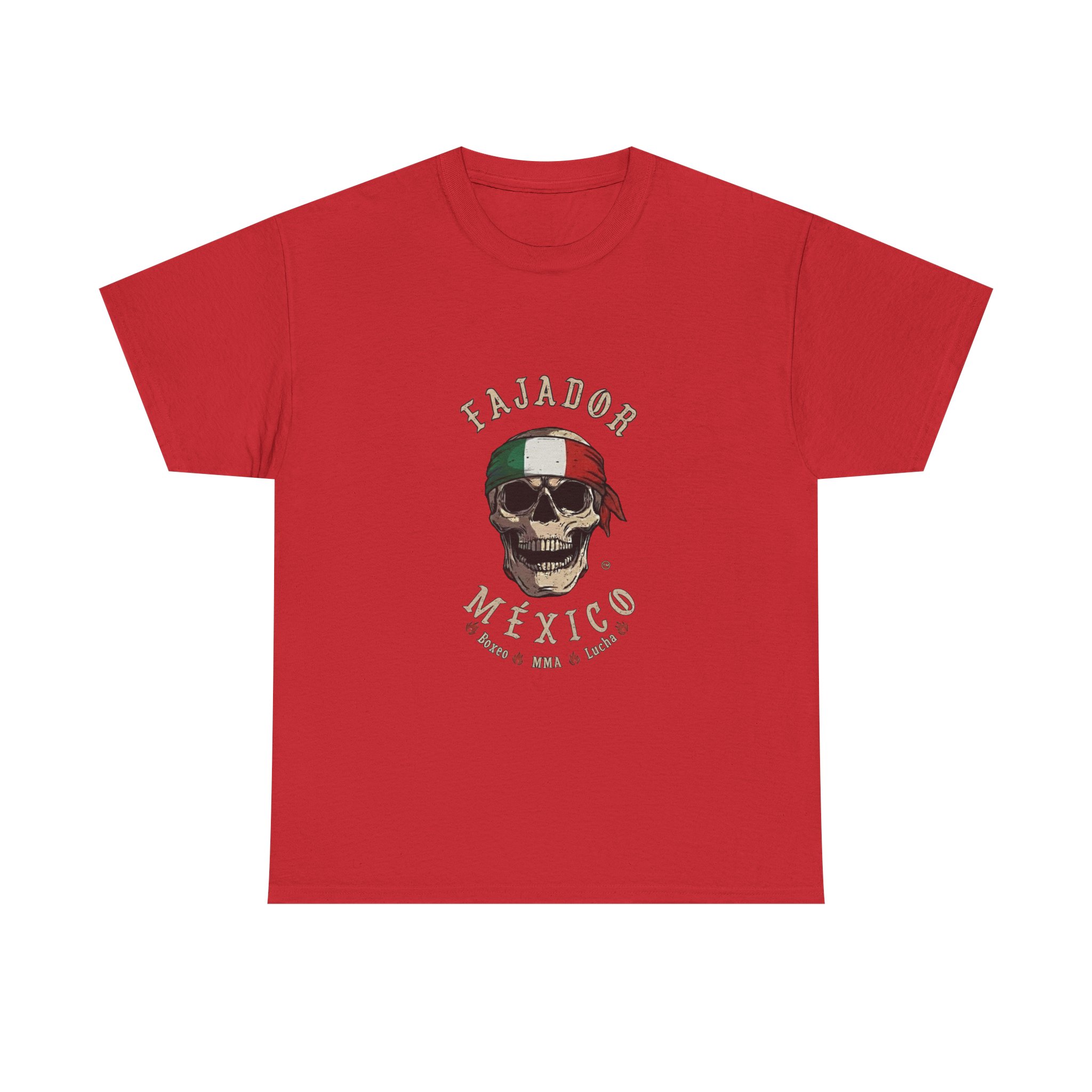 Fajador México Skull Graphic T-Shirt - Image 9